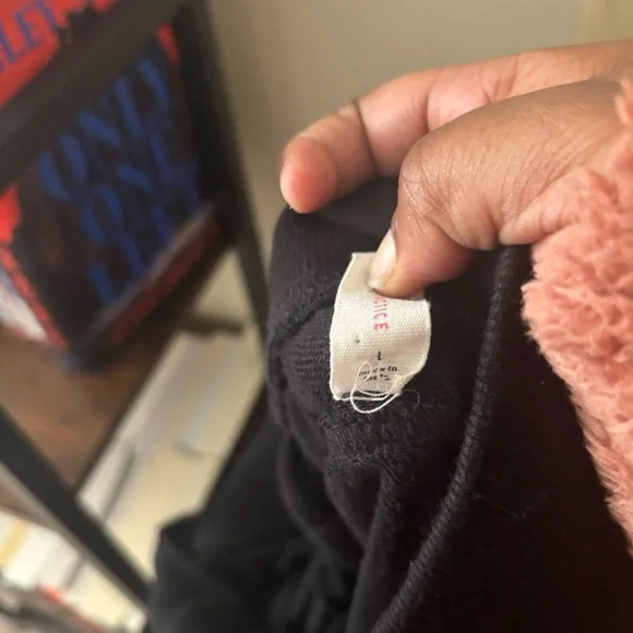 DAILY PRACTICE BY ANTHROPOLOGIE Fifth Position HIGH-RISE PANTS NWOT Size L - Picture 4 of 5